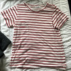 LNA Iles top with unique distressing